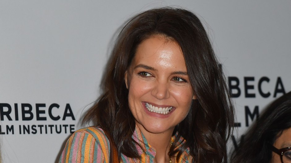 Katie Holmes attends the 'AT&T presents: Untold Stories Luncheon' ahead of the 2019 Tribeca Film Festival