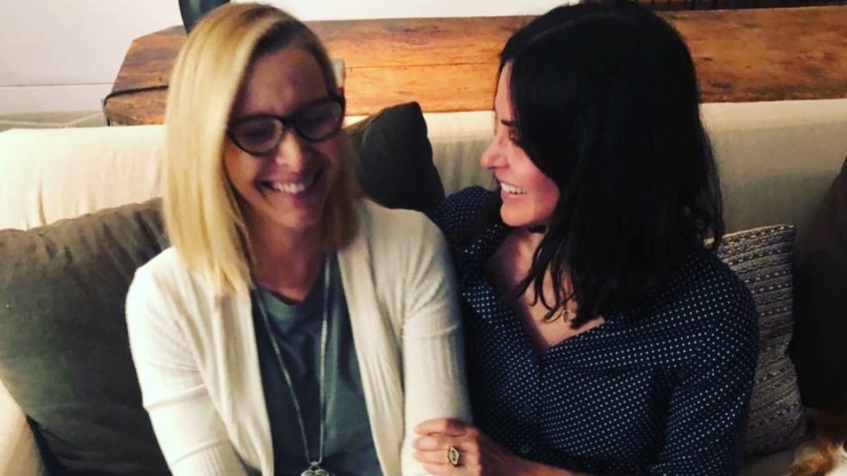 Lisa Kudrow Courteney Cox 'Friends' Reunion