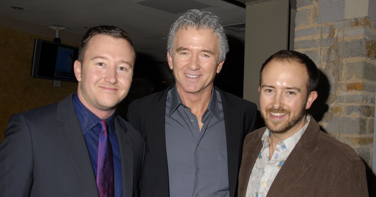 Photo of Patrick Duffy  & his  Son  Padraic Terrence Duffy & Conor Duffy