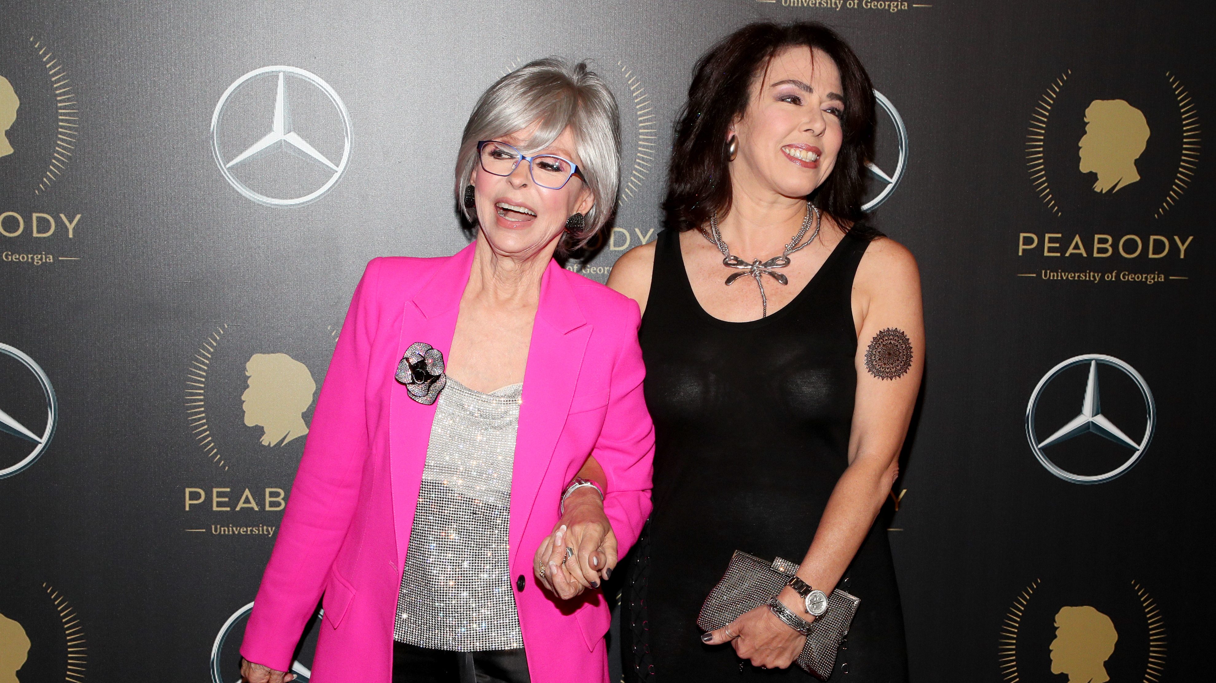 Rita Moreno And Daughter At Peabody Awards As Actress Is Honored