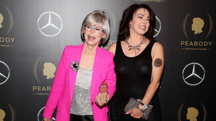 Rita Moreno and Daughter at Peabody Awards As Actress Is Honored