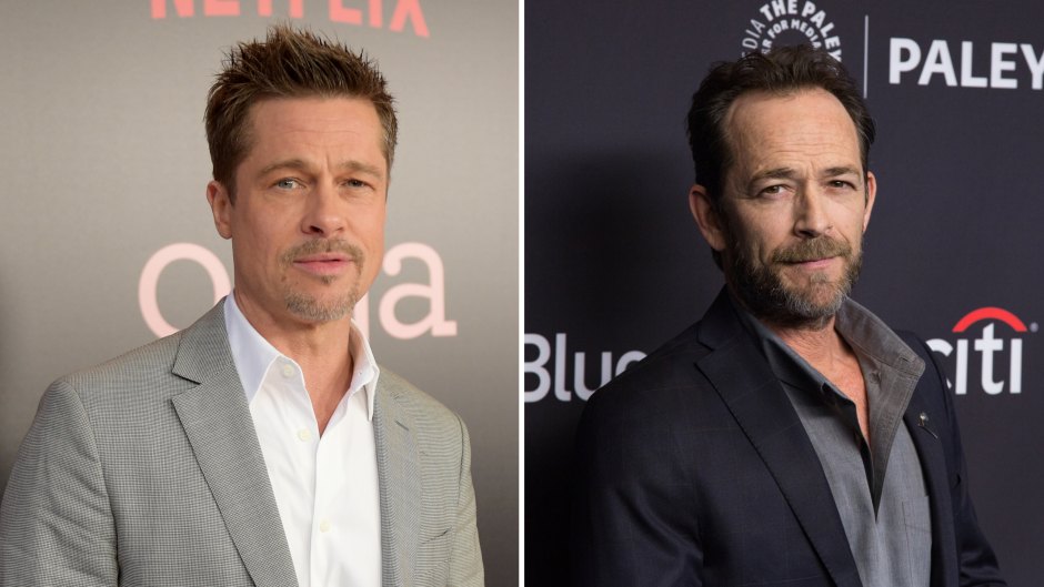 Brad pitt talks luke perry in once upon a time in hollywood