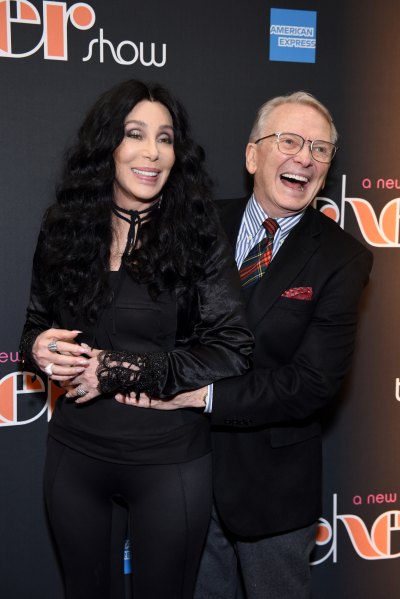 Cher and Bob Mackie arrive at "The Cher Show" Broadway Opening Night 