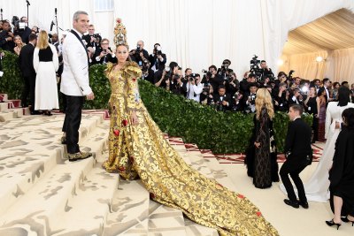 Sarah Jessica Parker attends the Met Gala in 2018