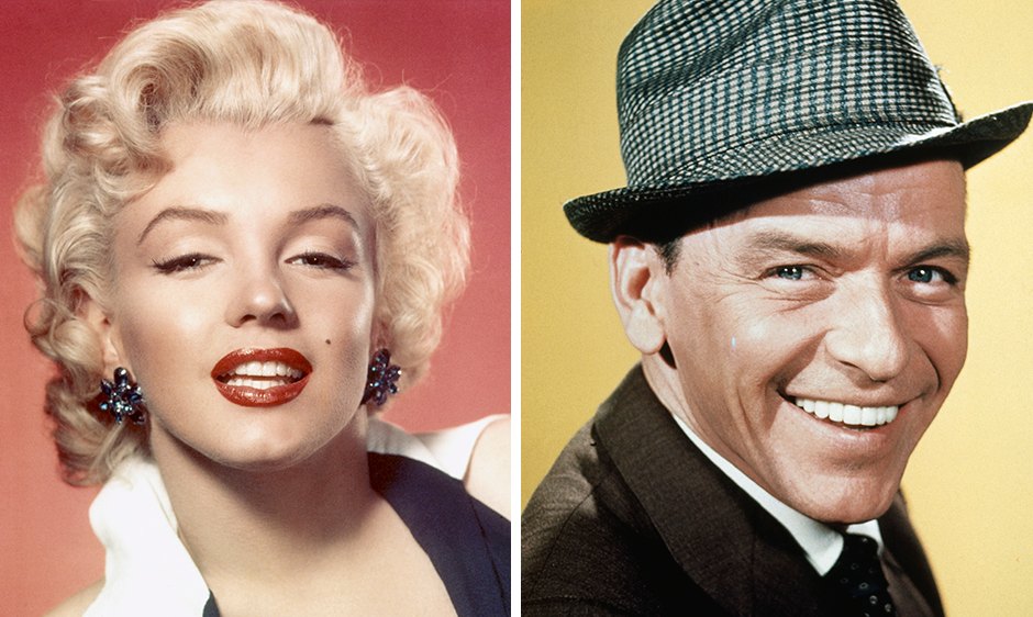 Marilyn Monroe and Frank Sinatra