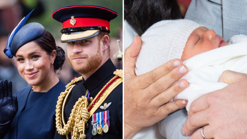 Was baby archie at trooping the colour with mom meghan markle and dad prince harry