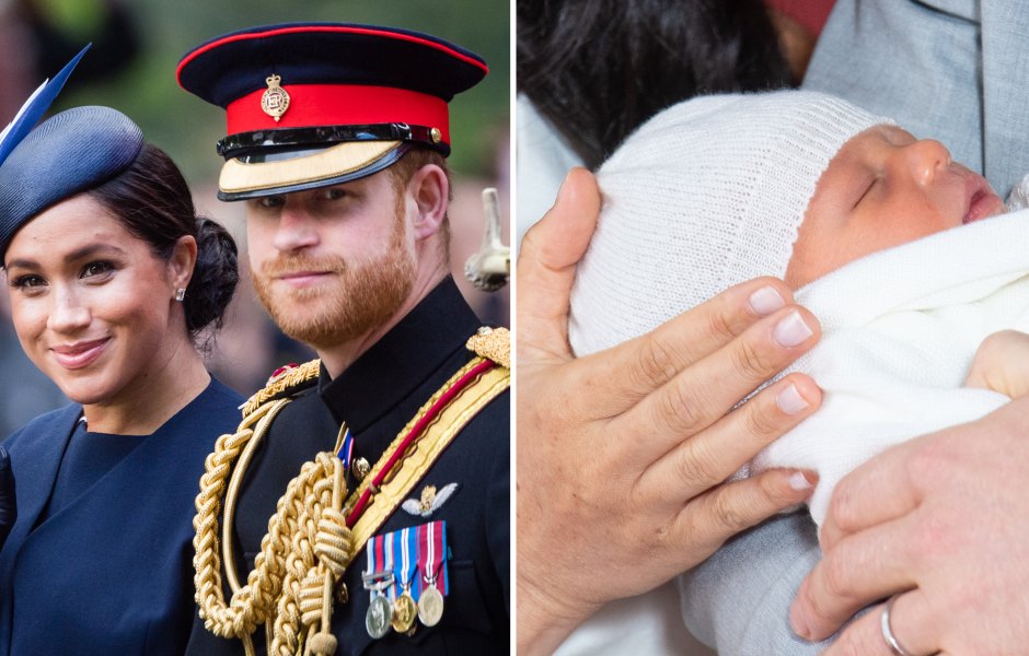 Was baby archie at trooping the colour with mom meghan markle and dad prince harry