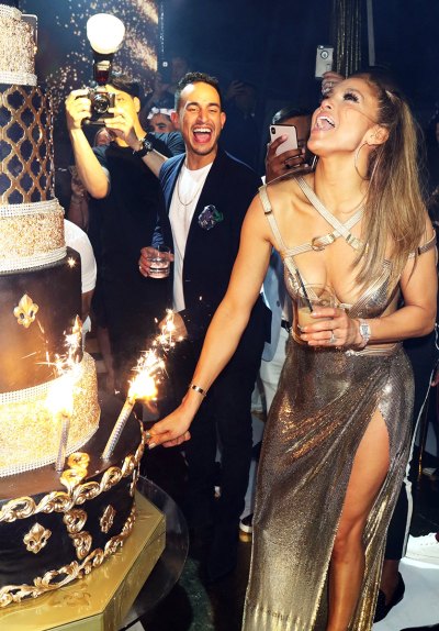 Alex Rodriguez Jennifer Lopez 50th Birthday Star Island Miami