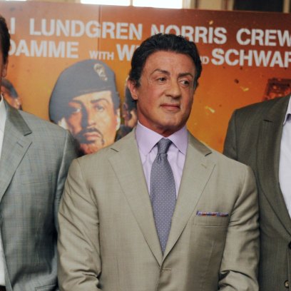 Sylvester Stallone, Arnold Schwarzenegger and Dolph Lundgren