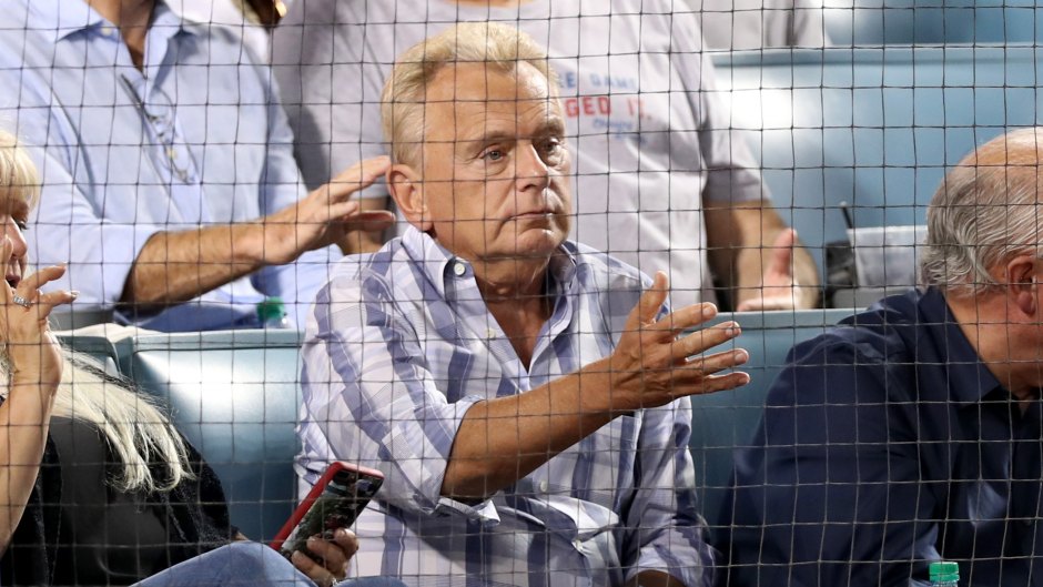 Pat Sajak-attends-the-Los-Angeles-Dodgers-Anaheim-Angels-Game