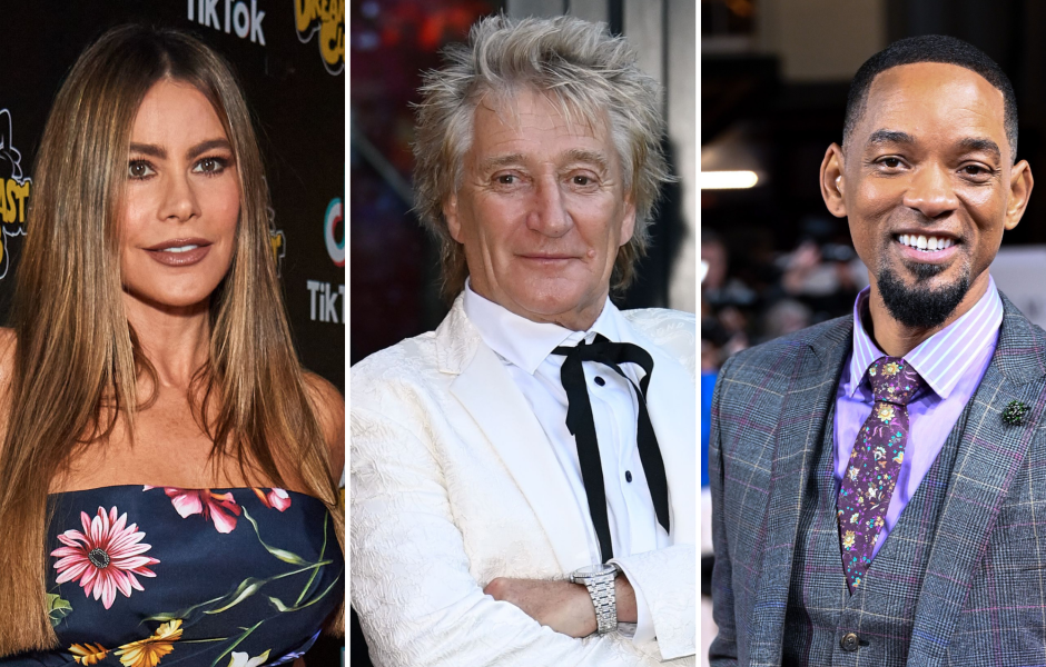 Sofia Vergara, Rod Stewart, Will Smith and More! See Hollywood Stars Who Became Parents at a Young Age