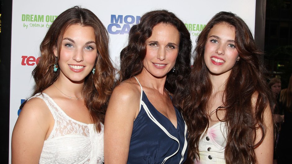 Andie MacDowell Rainey Qualley Margaret Qualley