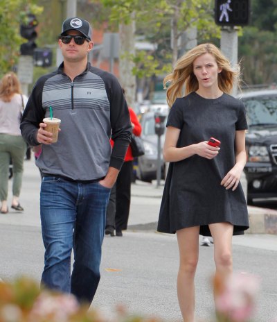 Andy Roddick and Wife Brooklyn Decker Walk Around Los Angeles in 2014