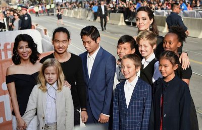 Angelina Jolie and Kids