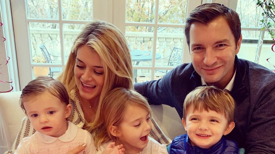 Daphne Oz with Husband and Kids