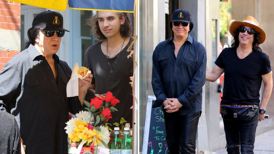 Iconic Rock Legend Gene Simmons celebrates his 70th Birthday with his son Nick and Paul Stanley in NYC