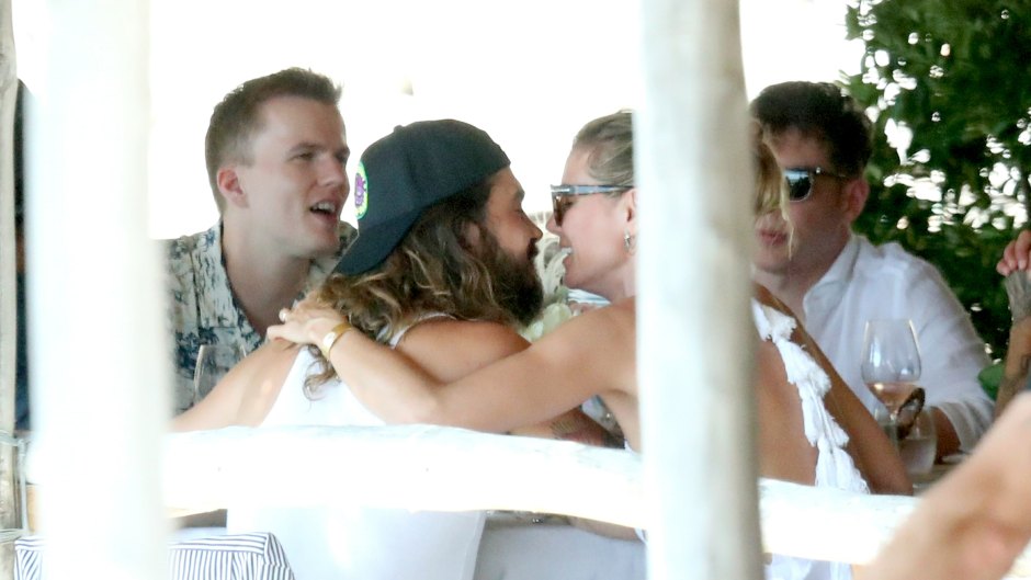 Newly Weds Heidi Klum Tom Kaulitz Host a Lunch with Family and Friends