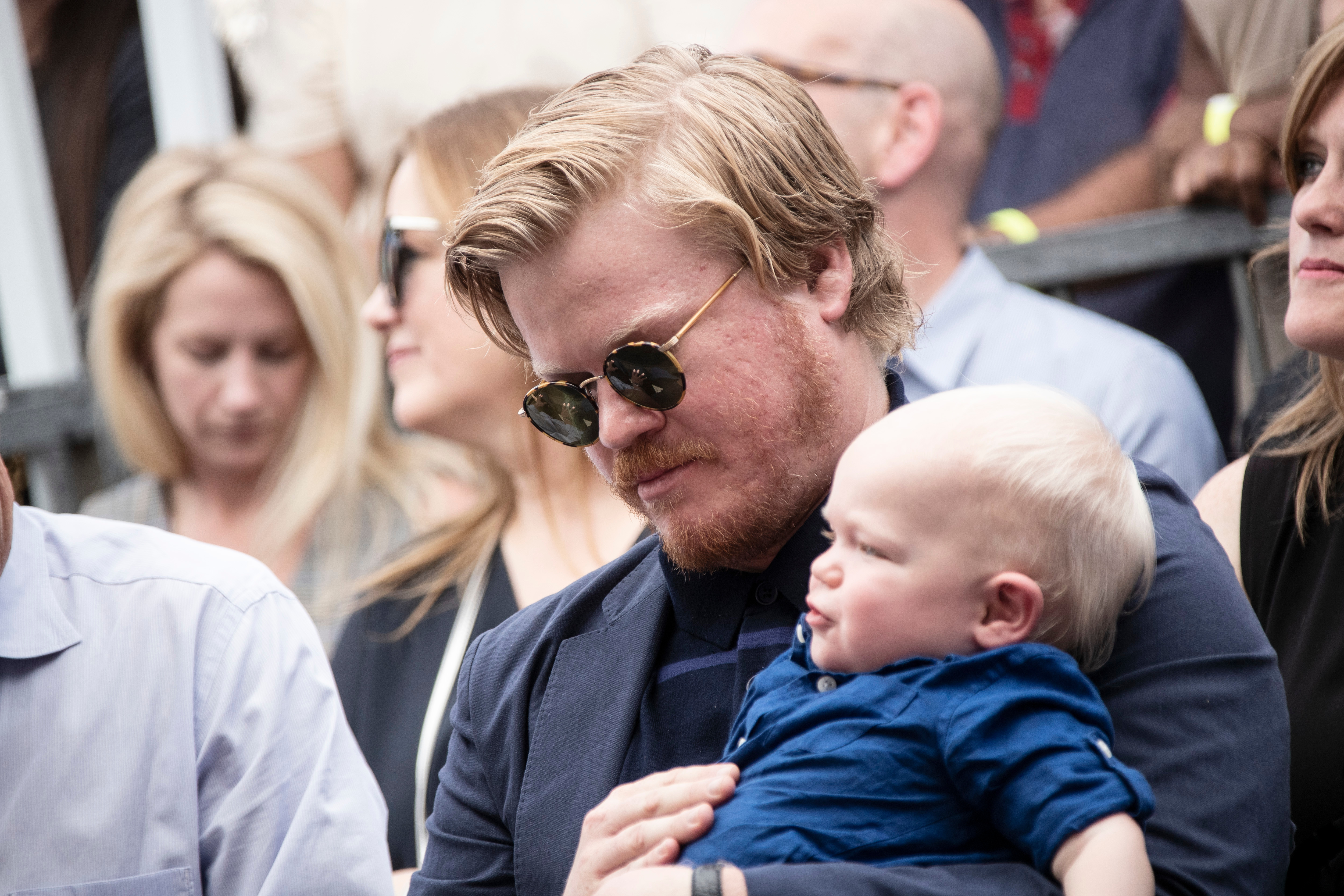 Kirsten Dunst Brings Son to Hollywood Walk of Fame Ceremony Pics