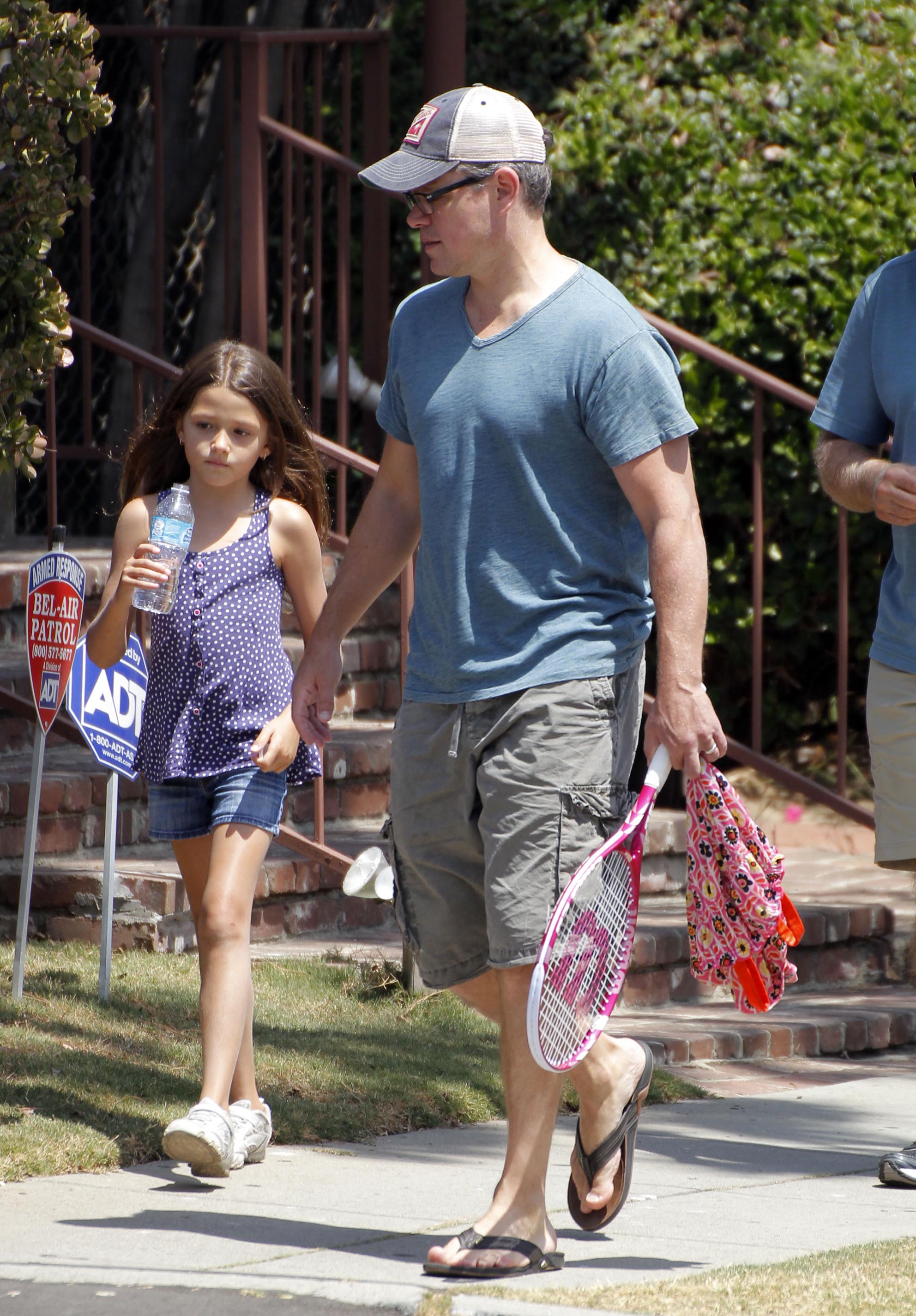 Matt Damon S Kids Meet His Daughters With Wife Luciana Barroso