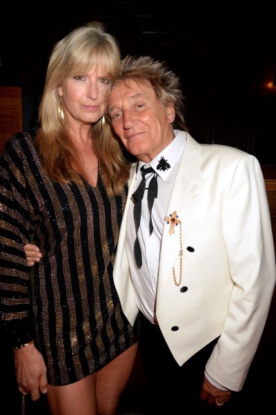 Rod Stewart and Penny Lancaster out and about, Los Angeles, USA - 18 Aug 2019