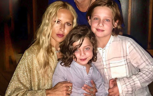 Rachel Zoe's son Kaius looks utterly content as she cradles him on family  Memorial Day outing