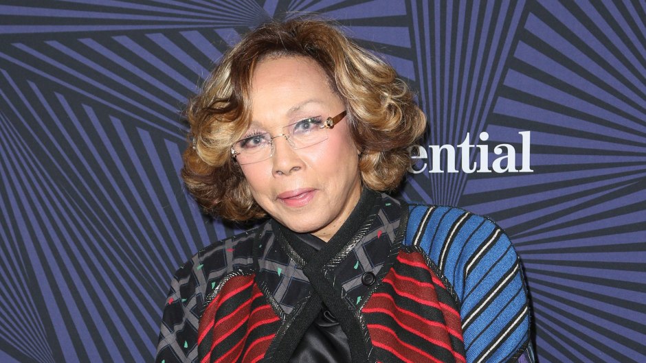 Diahann Carroll in a Colorful Outfit at an Event in February 2017
