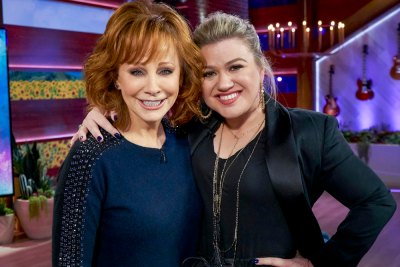 Reba McEntire and Kelly Clarkson on 'The Kelly Clarkson Show'