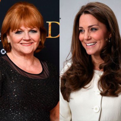 kate middleton with raquel cassidy and lesley Nicol