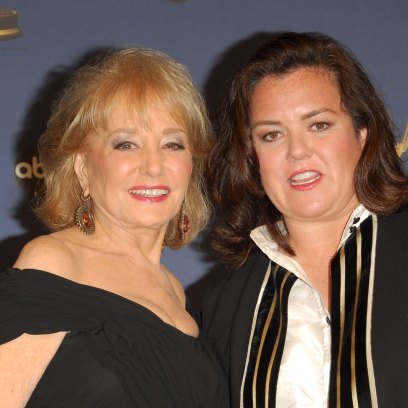 Barbara Walters and Rosie O'Donnell