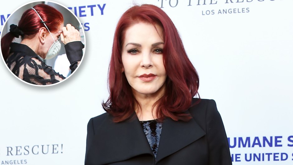 Priscilla Presley Spotted With Face Mask