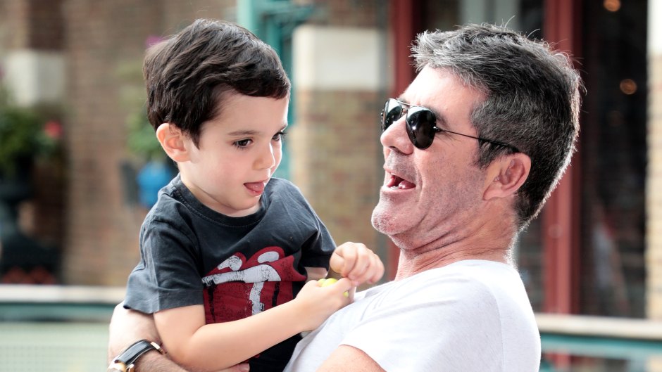 Simon Cowell and his son Eric Cowell