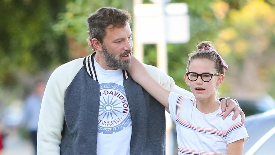Ben Affleck with his kids out and about, Los Angeles, USA - 11 Oct 2019