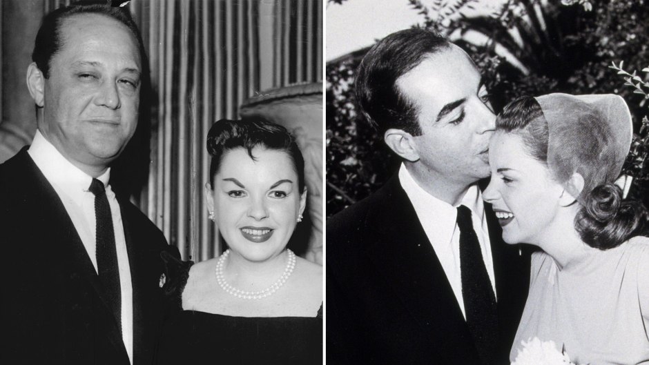 Judy Garland and Sid Luft; Judy Garland and Vincente Minnelli