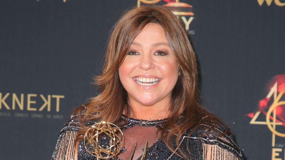 Rachael Ray Holding a Trophy at the 2019 Daytime Emmy Awards