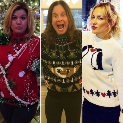 Deck the Halls! See Your Favorite Stars Wearing Ugly Christmas Sweaters