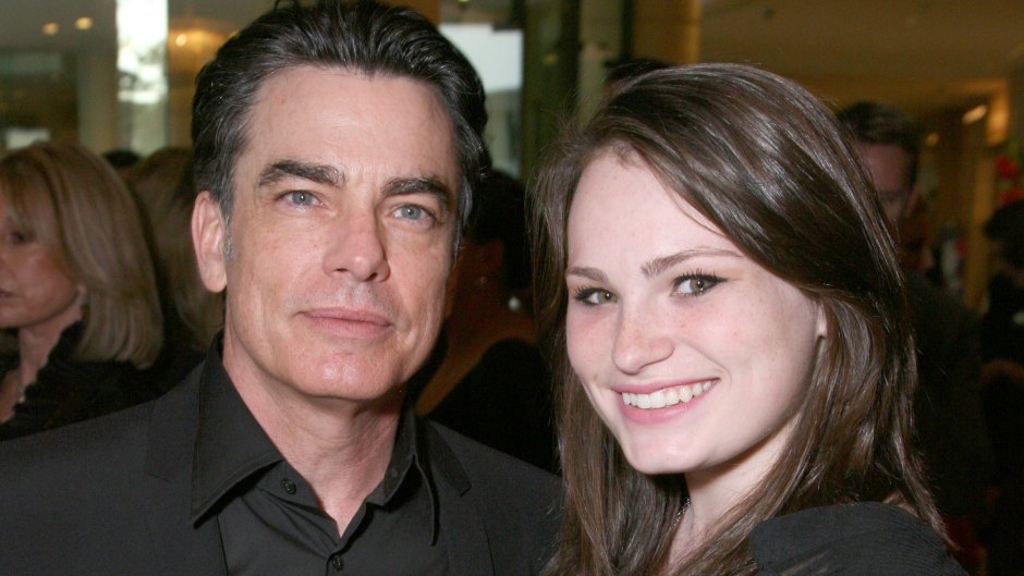 Peter Gallagher and daughter Kathryn