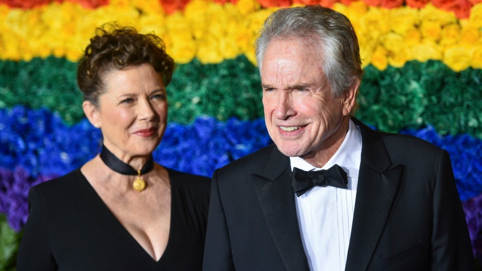 Annette Bening and Warren Beatty at the 2019 Tony Awards