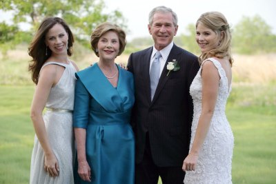 Jenna Bush (daughter of President George W. Bush) and Henry Hager marry at Prairie Chapel Ranch near Crawford, Texas, America - 10 May 2008
