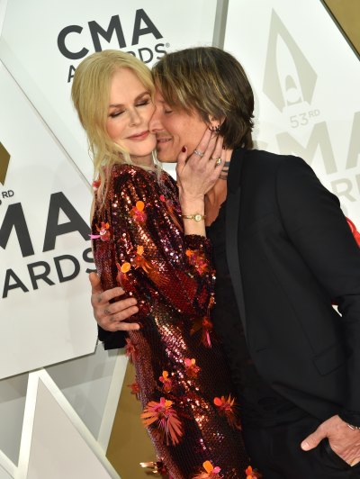 Nicole Kidman and Keith Urban at the CMAs 2019 Red Carpet