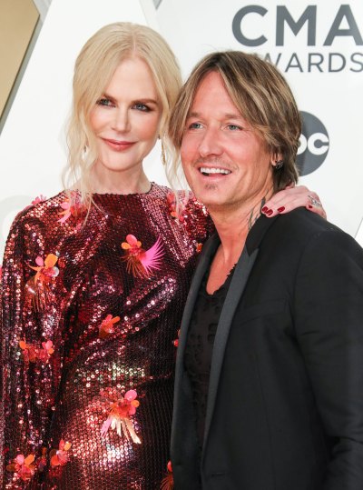 Nicole Kidman and Keith Urban at the CMAs 2019 Red Carpet