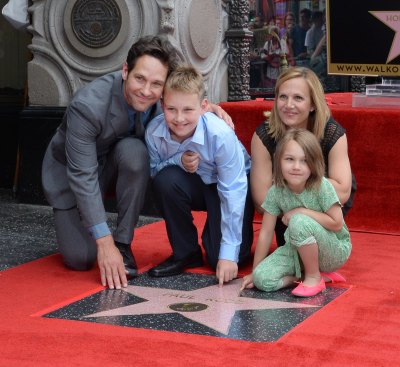 Paul Rudd With Wife Julie Yaeger, Son Jack and Daughter Darby