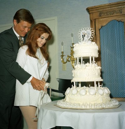Roger Smith and Ann-Margret Wedding Day