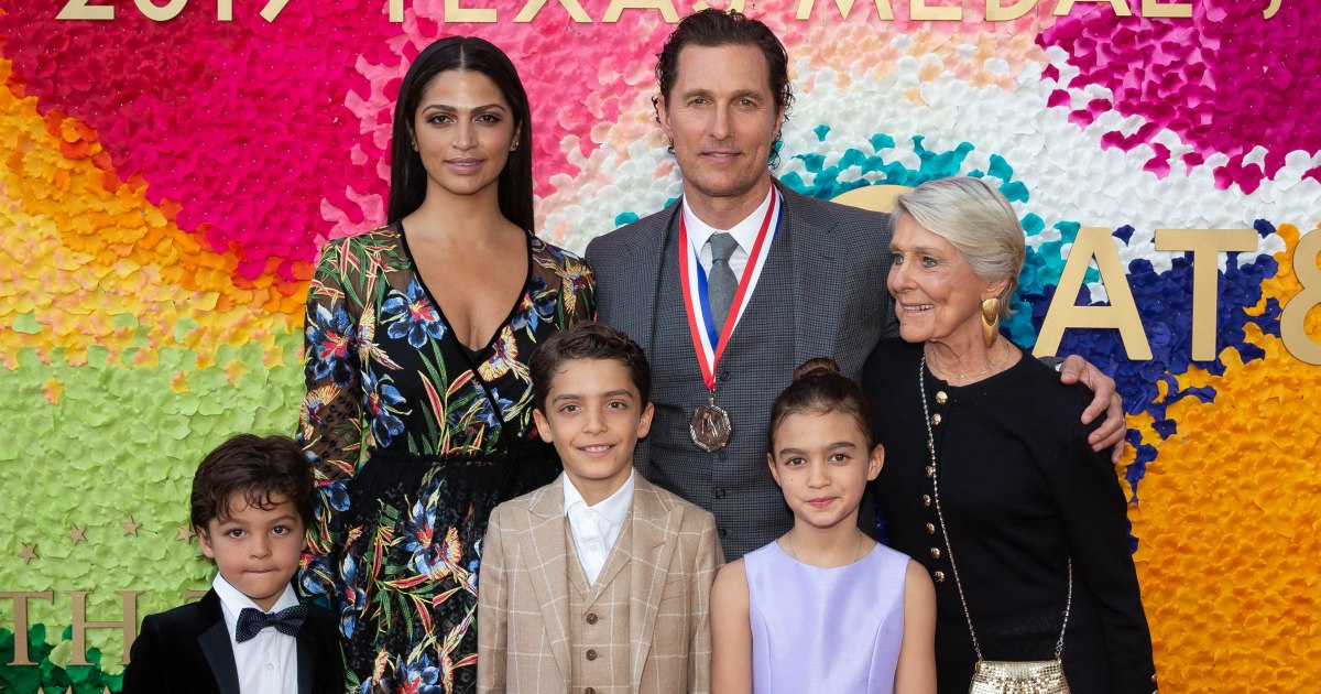 Matthew McConaughey Reveals His Family Travels With Him for Work