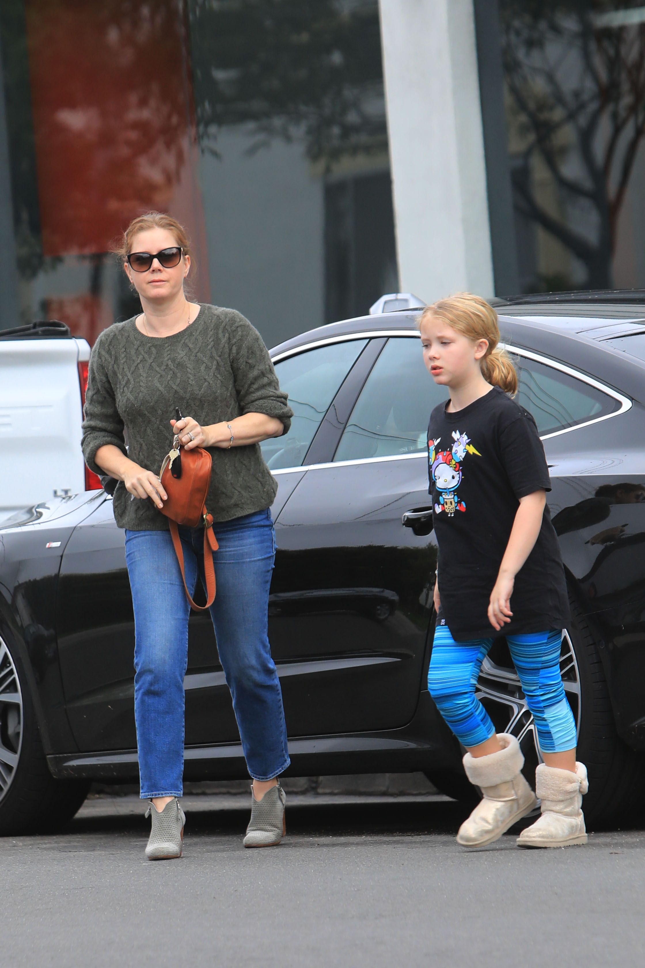 Amy Adams Hangs Out With Daughter Aviana in Rare Public Outing
