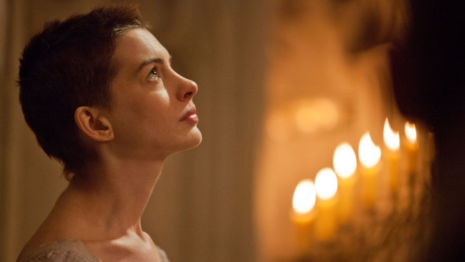 Anne Hathaway as Fantine With Short Hair in 'Les Misérables'