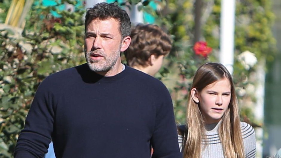 Ben Affleck With Daughter Violet and Son Samuel