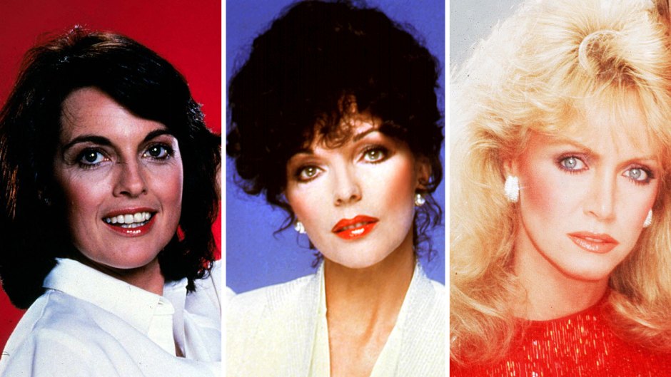 Joan Collins, Linda Gray and Donna Mills Then