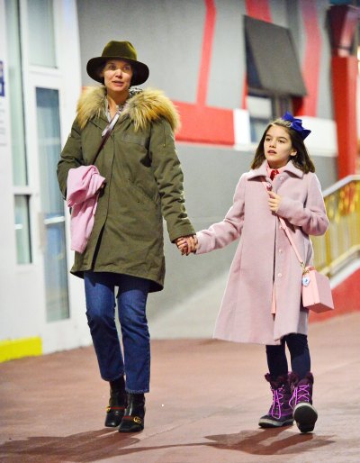 Katie Holmes and Suri Cruise enjoy a mother-daughter day out in NYC