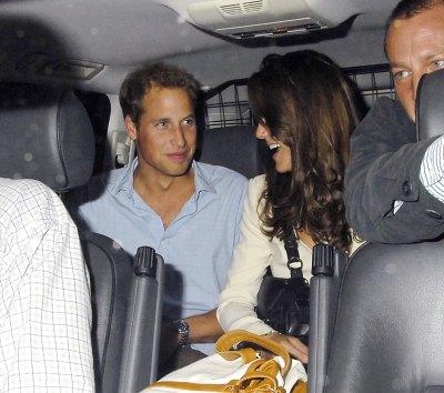 Prince William and Catherine Middleton leaving Boujis nightclub, London, Britain - 07 Sep 2006