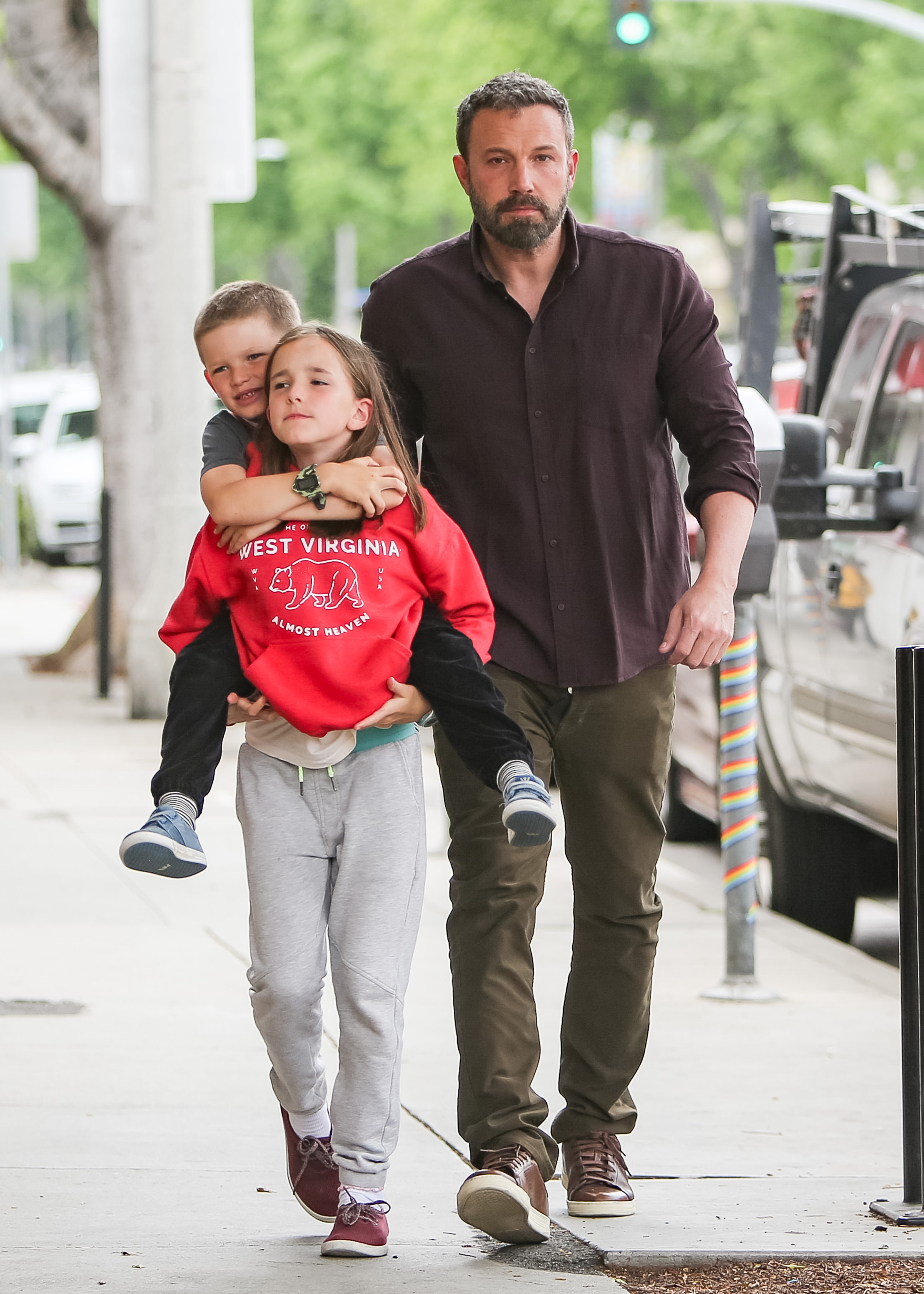 Ben Affleck and Jennifer Garner's Son Samuel Looks Up to Siblings